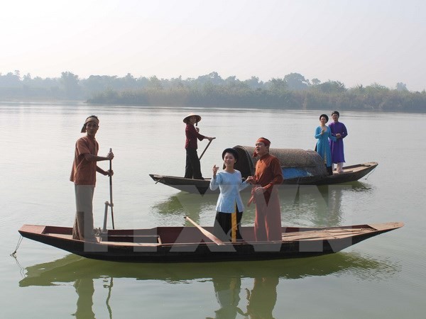 ពិធីលើកដំកើង “ចំរៀងប្រជាប្រិយVi,Giam Nghe Tinh”ជាបេតិកភ័ណ្ឌវប្បធម៌អរូបីតំណាង មនុស្សលោក - ảnh 1